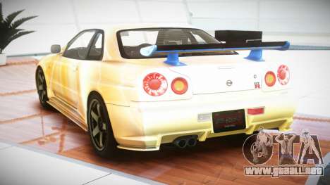 Nissan Skyline R34 GT-R XS S9 para GTA 4
