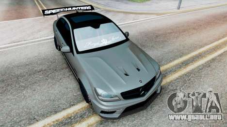 Mercedes-Benz C 63 AMG (W204) 2011 para GTA San Andreas