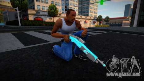 Blue shotgspa para GTA San Andreas