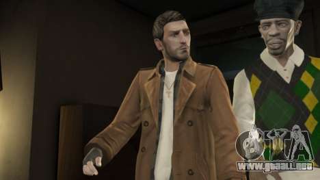 Max Payne Inspired Coats for Niko para GTA 4