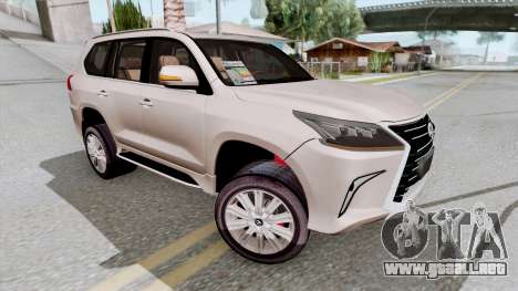 Lexus LX 570 2016 DagDrive para GTA San Andreas