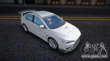 Mitsubishi Lancer X (Diamond 1) para GTA San Andreas