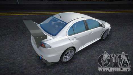 Mitsubishi Lancer X (Diamond 1) para GTA San Andreas