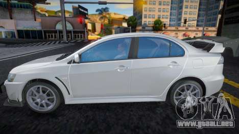 Mitsubishi Lancer X (Diamond 1) para GTA San Andreas