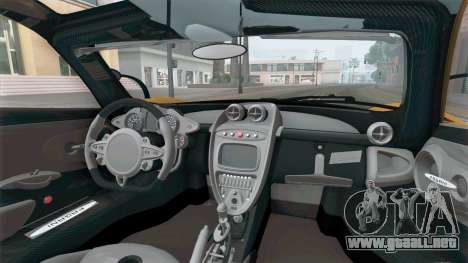Pagani Huayra 2012 Tinted para GTA San Andreas