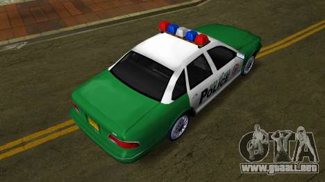 1997 Stanier Police Green para GTA Vice City