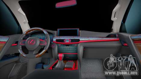 Lexus LX570 (Oper) para GTA San Andreas