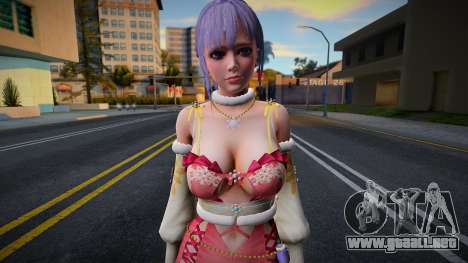 DOAXVV Fiona - Makeup Neige para GTA San Andreas