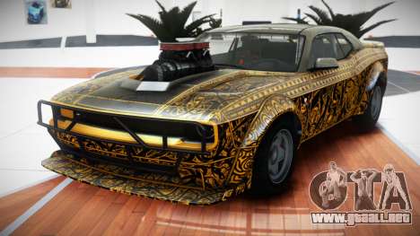 Bravado Gauntlet Hellfire (TMSW) S9 para GTA 4