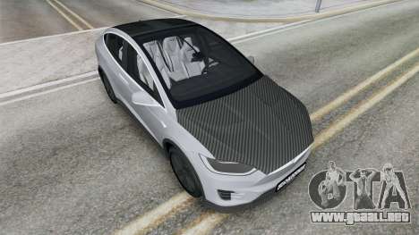 Tesla Model X (Diamond Studio) para GTA San Andreas