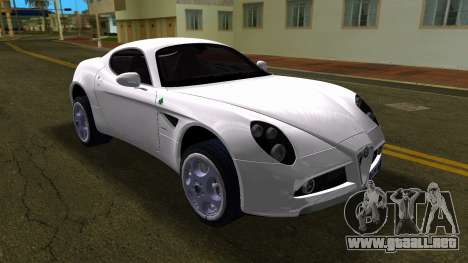 Alfa Romeo 8C Competizione (Mad) para GTA Vice City