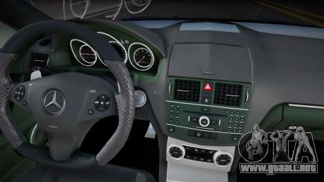 Mercedes-Benz C63 AMG (W204) para GTA San Andreas