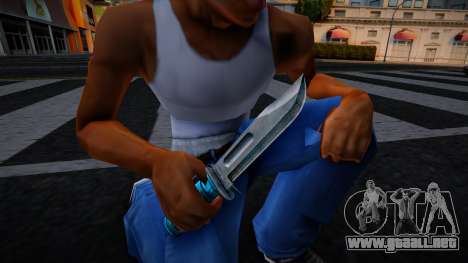 Blue Knifecur para GTA San Andreas