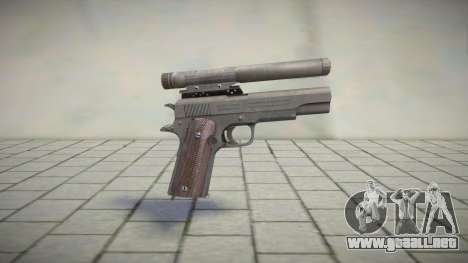 HD Pistol 4 from RE4 para GTA San Andreas