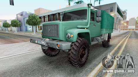 GAZ-3308 Sadko Cabina de dos filas para GTA San Andreas