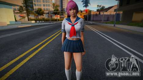 DOAXVV Yukino Sailor School v1 para GTA San Andreas