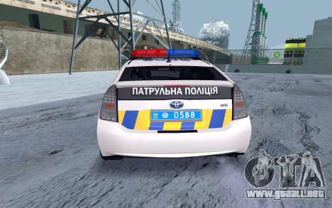 Toyota Prius NP Ucrania para GTA San Andreas