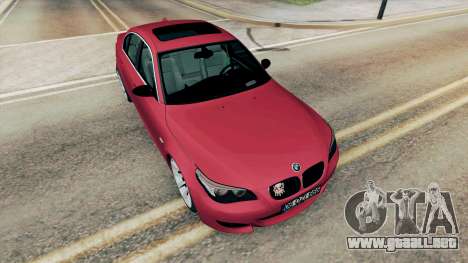 BMW M5 Sedan (E60) 2006 para GTA San Andreas