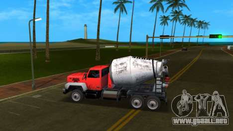 Hormigonera para GTA Vice City