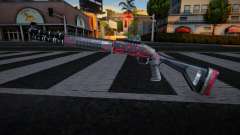 Black Red Gun - Chromegun para GTA San Andreas