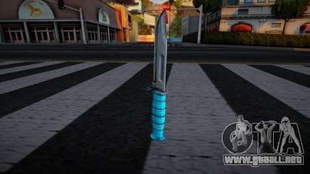 Blue Knifecur para GTA San Andreas