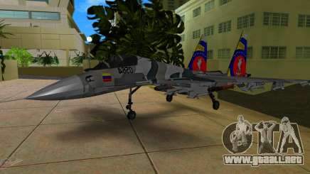 SU-30 MK Venezuela para GTA Vice City