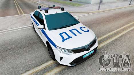 Toyota Camry Police (XV50) para GTA San Andreas