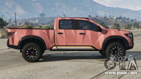 Nissan Titan Pastel Pink