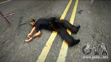 Ragdoll y animaciones de personajes de GTA 4 para GTA San Andreas