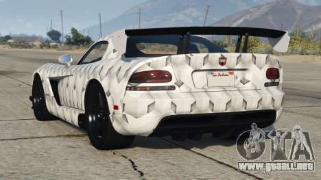 Dodge Viper SRT10 Anti Flash White