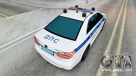 Toyota Camry Police (XV50) para GTA San Andreas