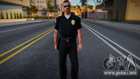 Police Gangster Style (No Hat) para GTA San Andreas