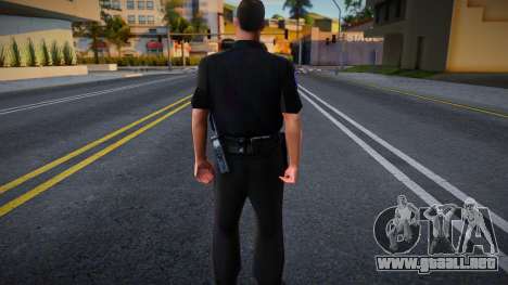 Police Gangster Style (No Hat) para GTA San Andreas