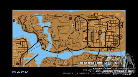 Mapa al estilo de GTA III para GTA San Andreas