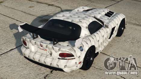 Dodge Viper SRT10 Anti Flash White