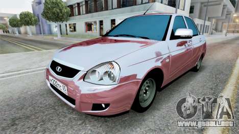 Lada Priora Sedan (2170) 2013 para GTA San Andreas