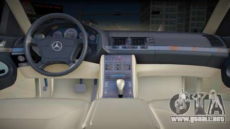 Mercedes-Benz W140 (Apple) para GTA San Andreas