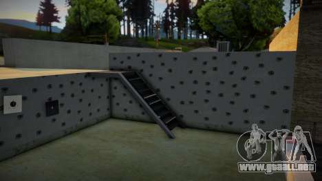 New Bullet Holes On Country House para GTA San Andreas