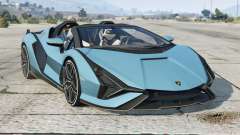 Lamborghini Sian Roadster 2020 para GTA 5