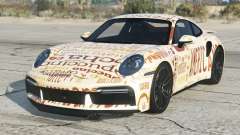 Porsche 911 Turbo S Parchment para GTA 5