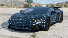 Lamborghini Aventador Astronaut Blue para GTA 5