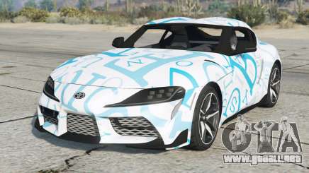 Toyota GR Supra Alabaster para GTA 5