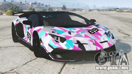 Lamborghini Aventador SVJ 63 Blue Bell para GTA 5