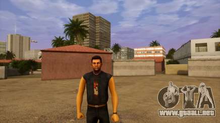 Ropa motera Love Fist para GTA Vice City Definitive Edition