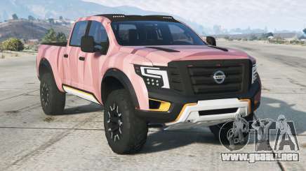 Nissan Titan Pastel Pink para GTA 5