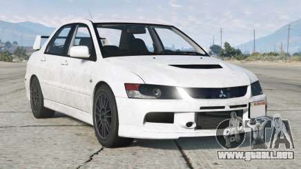 Mitsubishi Lancer Evolution IX MR S1 [Add-On] para GTA 5