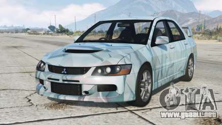 Mitsubishi Lancer Evolution IX Pastel Blue para GTA 5