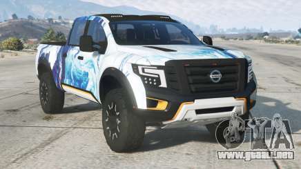 Nissan Titan Regent St Blue para GTA 5