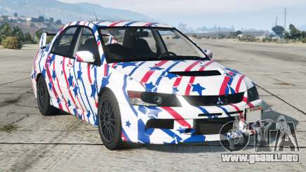 Mitsubishi Lancer Evolution Romance para GTA 5