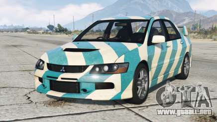 Mitsubishi Lancer Evolution IX Bondi Blue para GTA 5